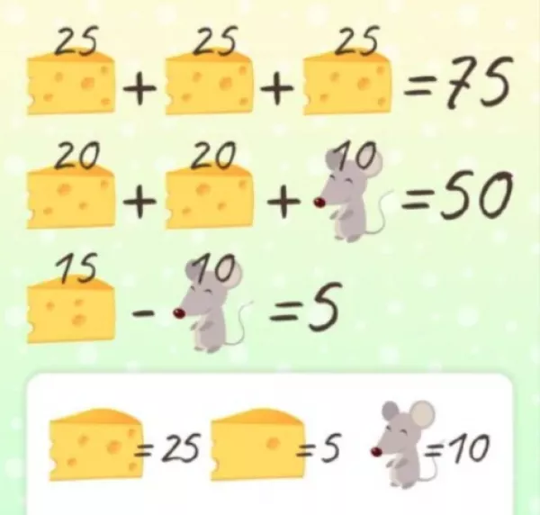 matematikai feladvány megoldása