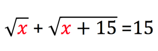 Mennyi az x értéke az alábbi egyenletben?